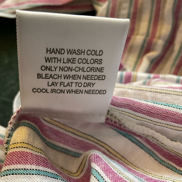 Modcloth Professional Pizzazz Button Down Shirt Multicolor Ruffle Size XXS NWT - Picture 11 of 11